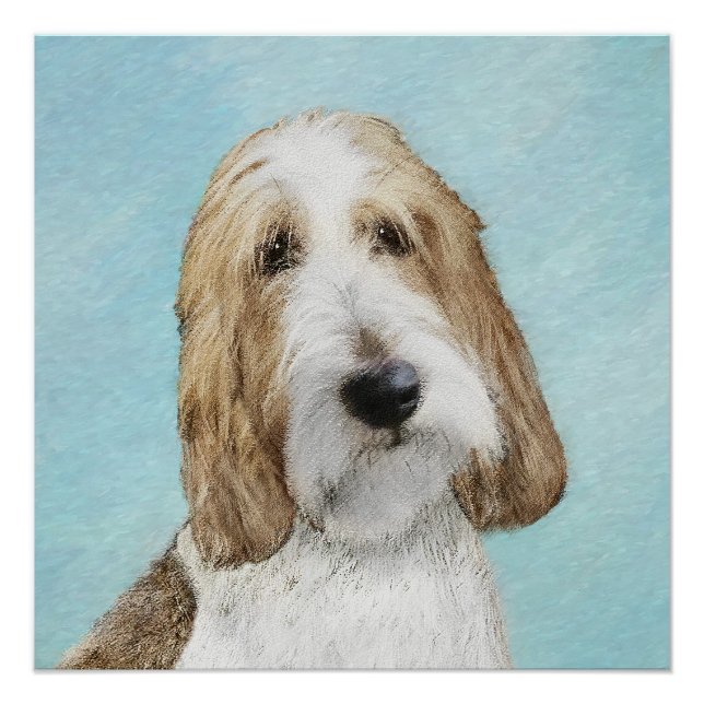 Pôster Grand Basset Griffon Vendeen - Arte Original para  (Frente)