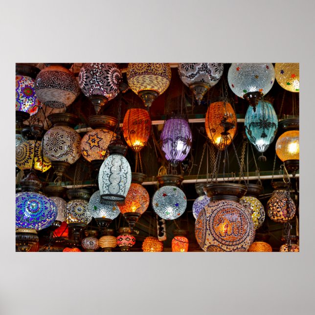 Poster Grand Bazar, Istambul, Turquia (Frente)