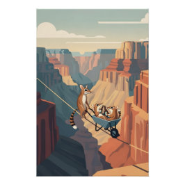 Pôster Grand Canyon Engraçado