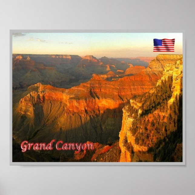 Poster Grand Canyon - Estados Unidos - (Frente)