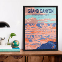Grand Canyon National Park Arizona Vintage