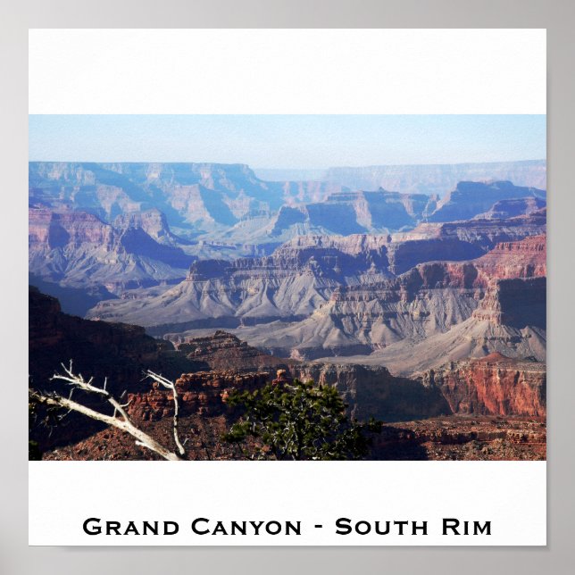 Pôster Grand Canyon - South Rim, Grand Canyon - South Rim (Frente)