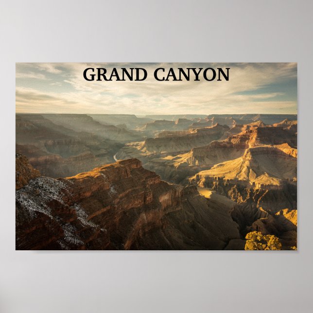 POSTER GRAND CANYON SUNSET (Frente)