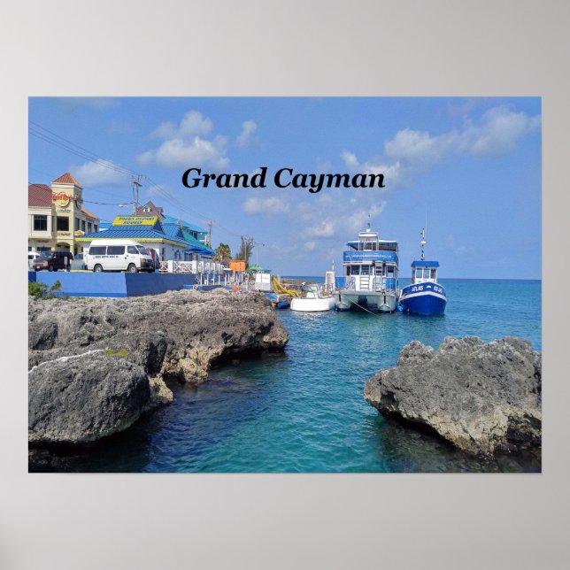 Poster Grand Cayman (Frente)
