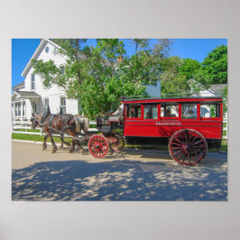 Poster Grand Hotel Carruagem, Mackinac Island, Michigan