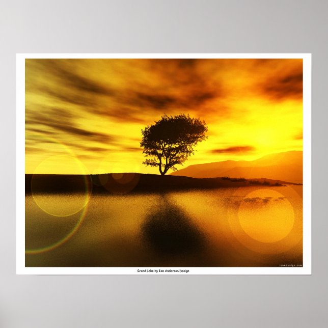 Pôster Grand Lake (Frente)