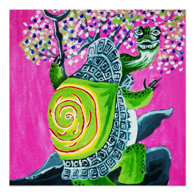 Pôster Grand Master Oogway (Frente)