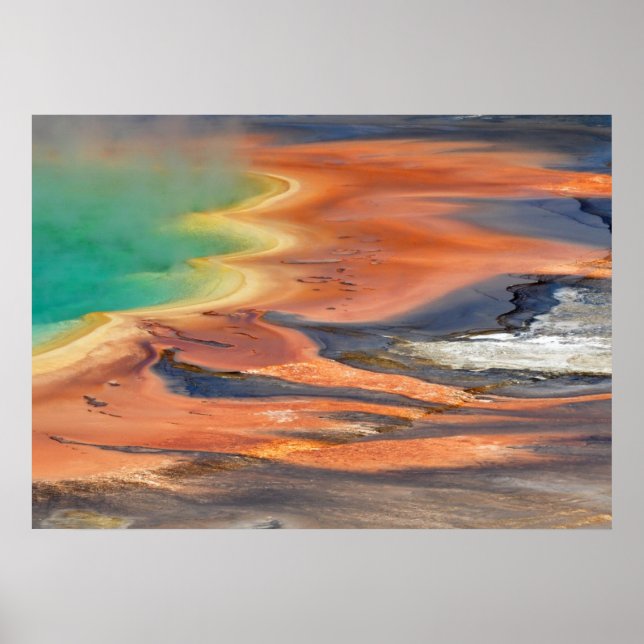 Poster Grand Prismatic Primavera Runoff (Frente)