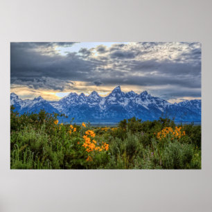 Poster Grand Tetons