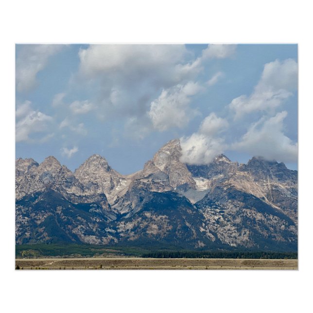 Pôster Grand Tetons (Frente)