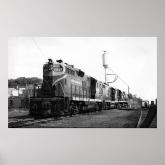 Pôster Grand Trunk Railroad Portland, Maine Sept 1967