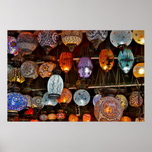Poster Grande Bazar Em Istambul, Turquia