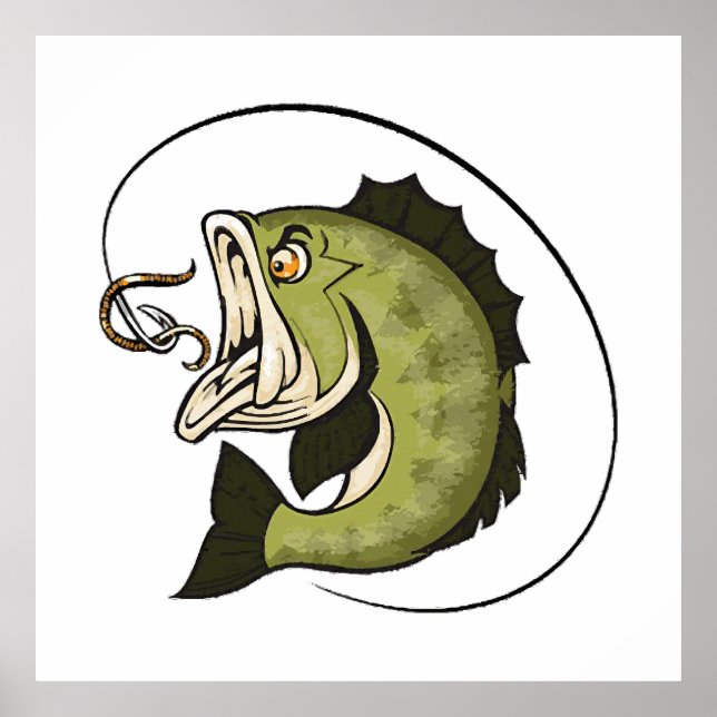 Poster Grande Boca de Robalo (Frente)