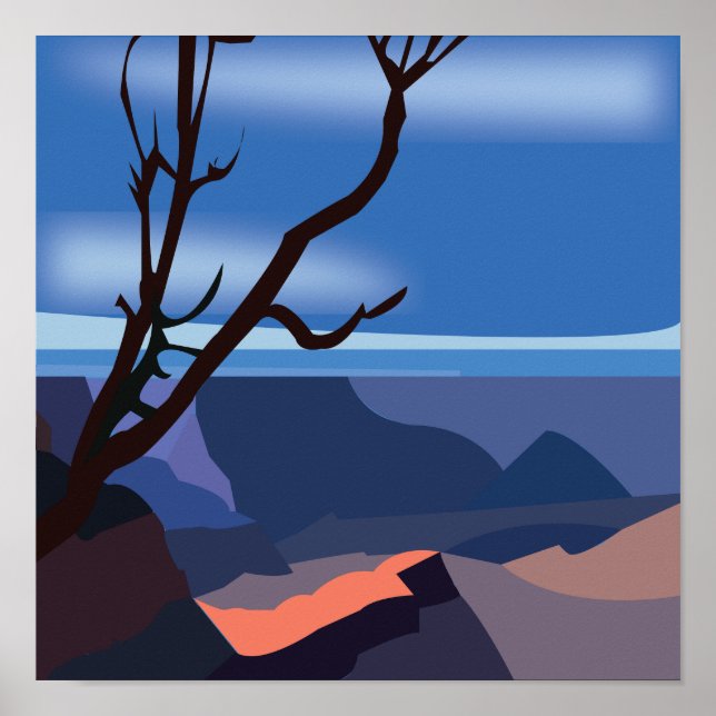 Poster Grande Canyon Arizona (Frente)