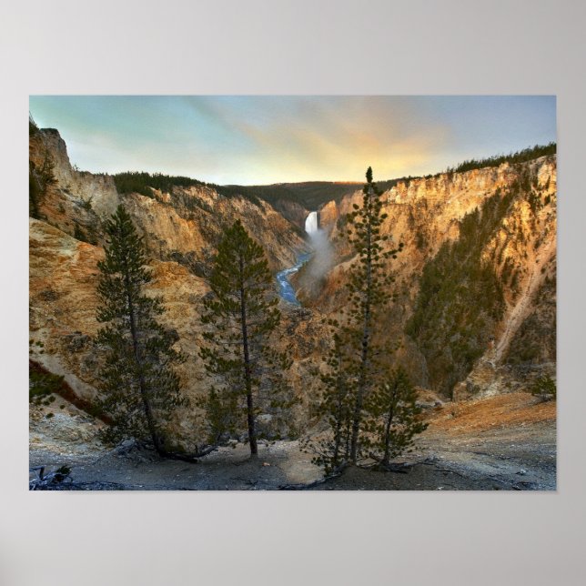 Pôster Grande Canyon do Yellowstone, Yellowstone (Frente)