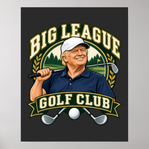 Poster Grande Clube de Golfe Clube do País Brasão