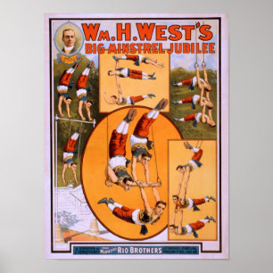 Poster grande de JubileeGymnasts do Minstrel do