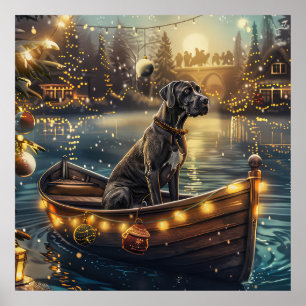 Poster Grande Dia de Natal Festivo