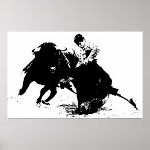 Poster GRANDE do lutador de Bull