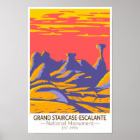 Grande Escadaria Escalante Monumento Nacional Utah
