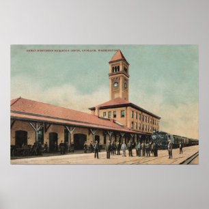 Poster Grande Estação Ferroviária do Norte