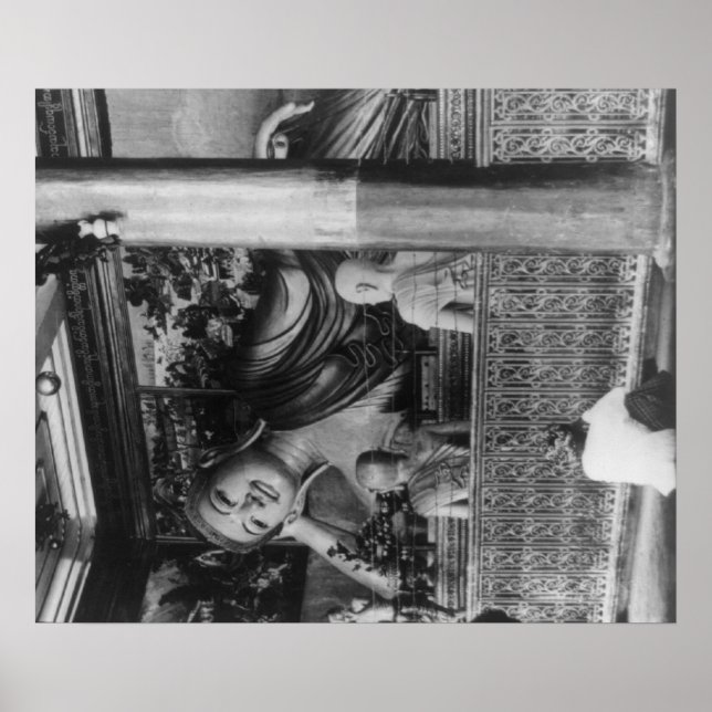 Pôster Grande Estátua de Buda na Tailândia Fotografia (Frente)
