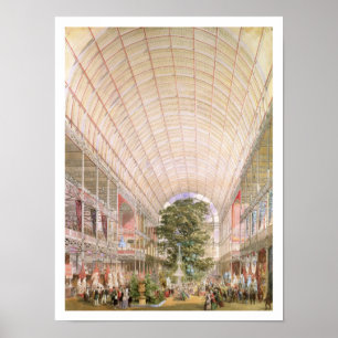 Pôster Grande exposição de 1851. Decoração do transe