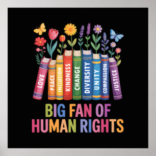 Poster Grande Fã dos Direitos Humanos