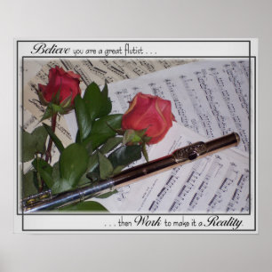 Poster Grande Flutist