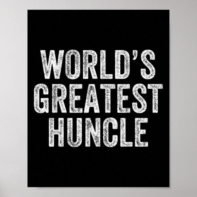Poster Grande Huncle Engraçado Tio Piada Pais Da (Frente)
