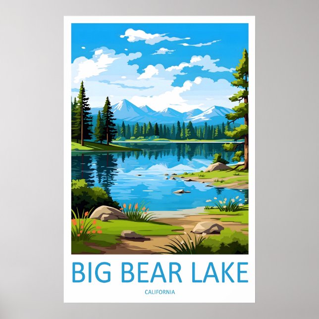 Poster Grande Lago do Urso 1 (Frente)