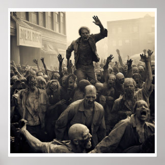 Poster Grande Levante Zumbi (A Era da Depressão)