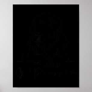 Poster Grande Mãe Pirenéus Grande Mãe Pirenéus Cão Fofo L