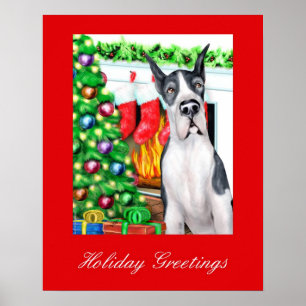 Poster Grande Mancha de Meias de Dane