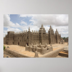 Pôster Grande mesquita de Djenne
