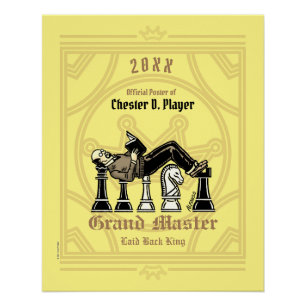 Pôster Grande Mestre Glossy Poster