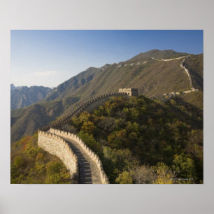 Poster Grande Muralha de China em Mutianyu 2