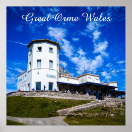 Pôster Grande Orme País de Gales.