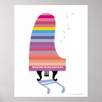 Grande Piano Colorido