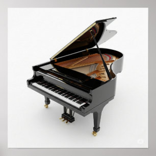 Poster Grande Piano Polido