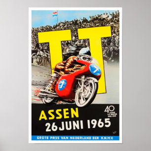 Poster Grande Prêmio Assen TT de 1965