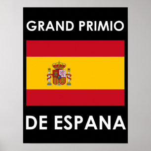 Poster Grande Prêmio da Espanha