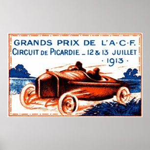 Poster Grande Prêmio de 1913