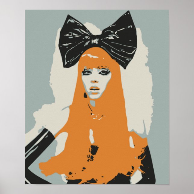 Poster Grandes Arcos, Cabelo Grande, Moda Grande (Frente)