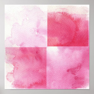 Pôster grandes bandeiras da aguarela para seu design