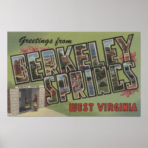 Pôster Grandes cenas da letra - Berkeley Springs, WV