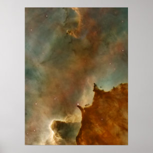 Pôster Grandes nuvens da nebulosa de Corina