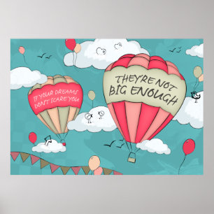 Poster Grandes sonhos