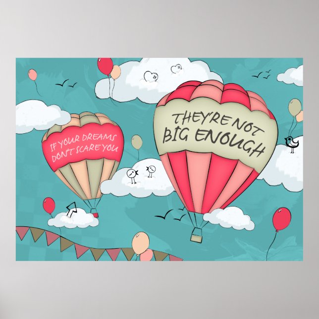 Poster Grandes sonhos (Frente)