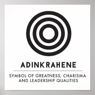 Poster Grandeza de Adinkrahene  , caráter, liderança
